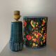 Wireless table lamp made of 1960s West German pottery ceramic.
