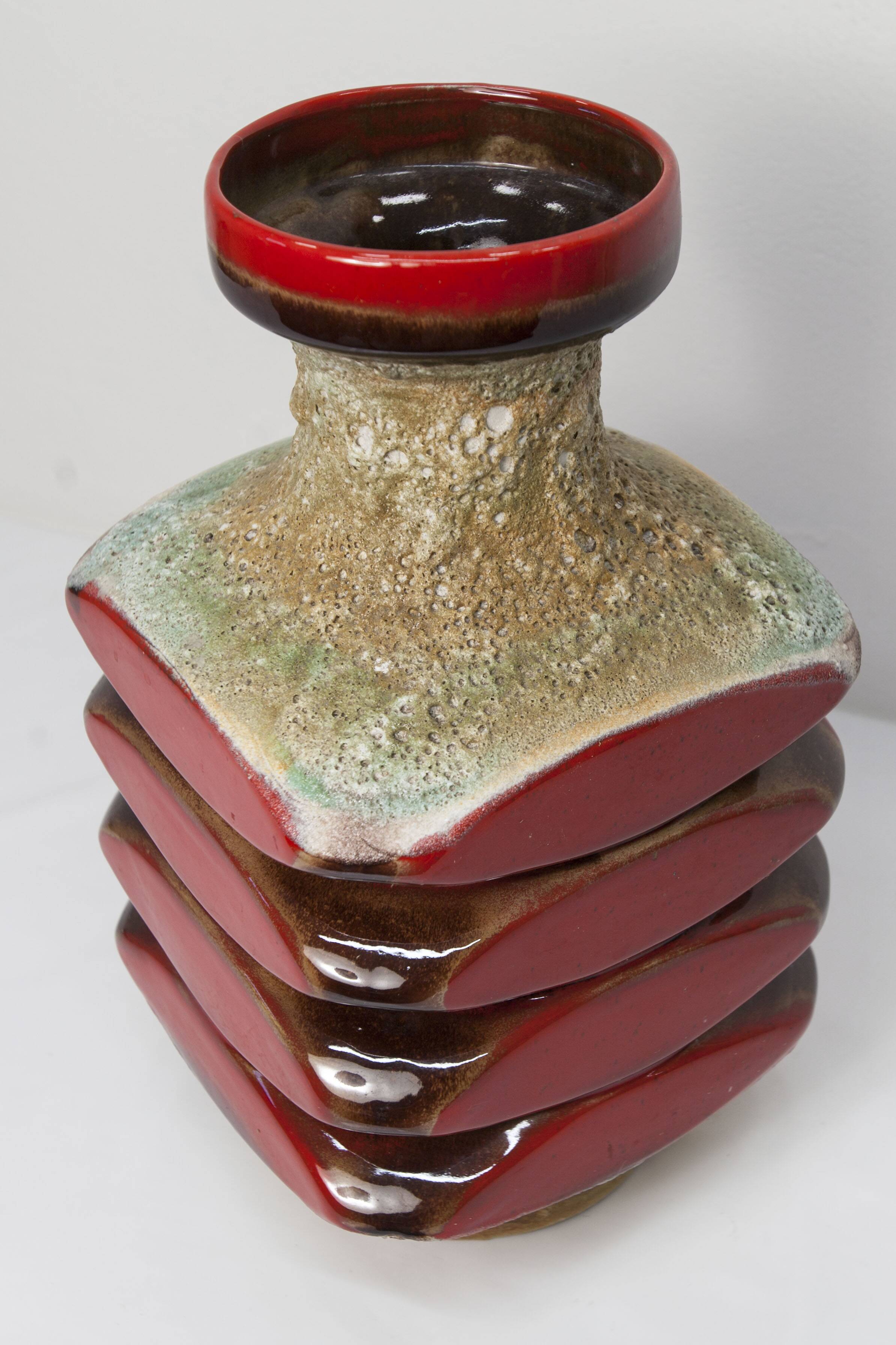 Vase by Cari Zalloni for Steuler Keramik 1960, H 40 cm