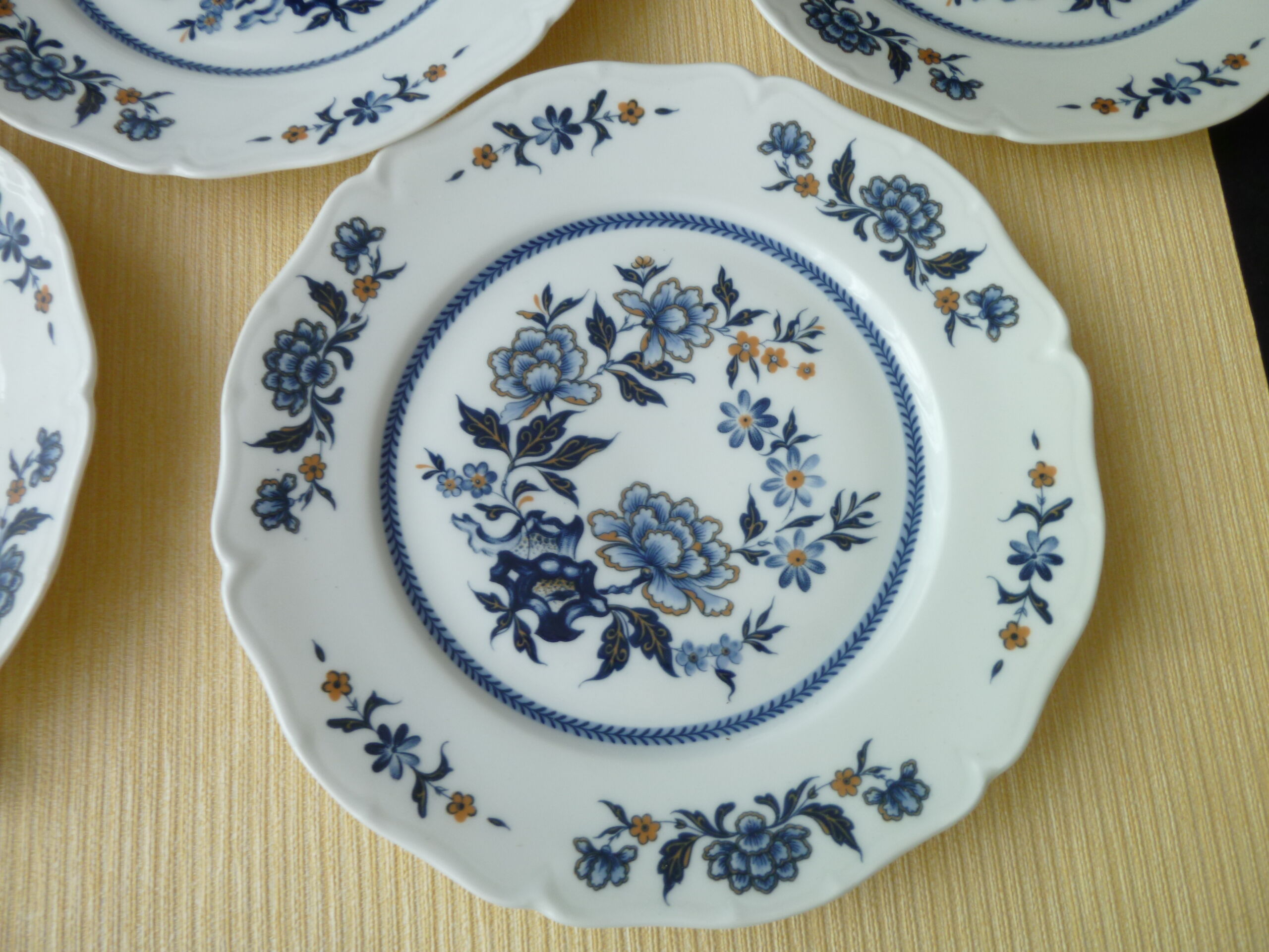 Sake service, dessert in Sologne Porcelain