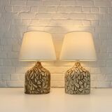 Pair of large Soholm ceramic lamps by Haico Nitzsche, Denmark