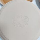 Set of 6 plates in Burgundy sandstone, Sarreguemines