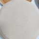Set of 6 plates in Burgundy sandstone, Sarreguemines