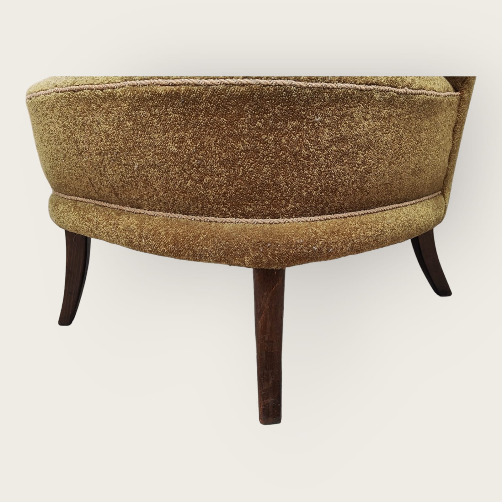 Two Mid Century cocktail chairs