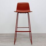Lottus high stool from Enea dark red