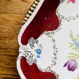 Plat de service en porcelaine