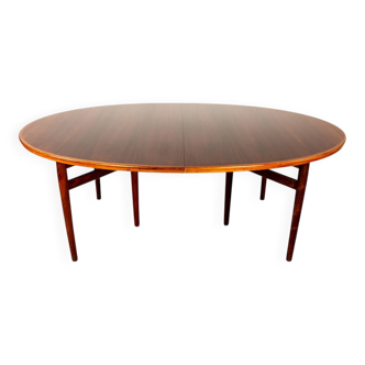 Grande table repas Danoise extensible, Palissandre, modèle 212  Arne Vodder