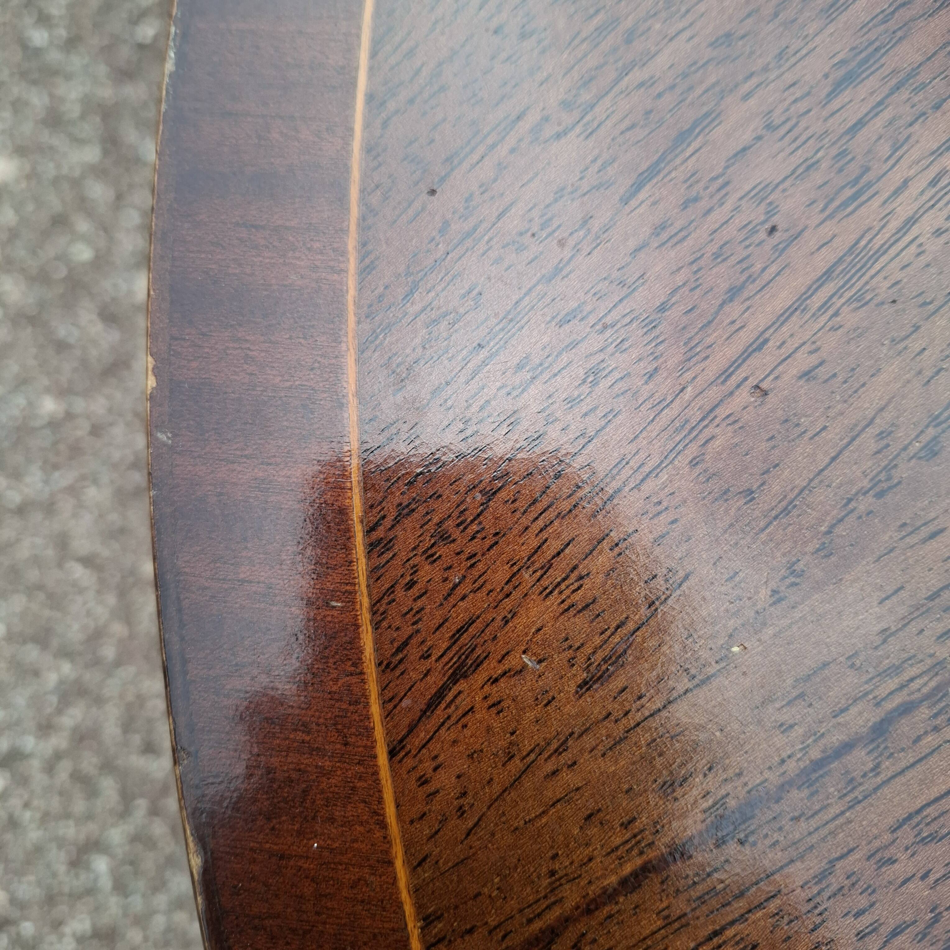 Victorian style English oval table