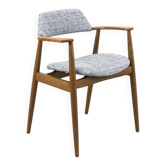 Fauteuil gris vintage, années 1960