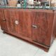 Art Deco mahogany string