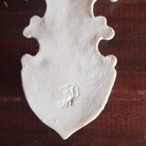 Antique stoup, Sèvres porcelain, 19th century, signed MF