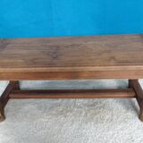 Solid oak farmhouse coffee table