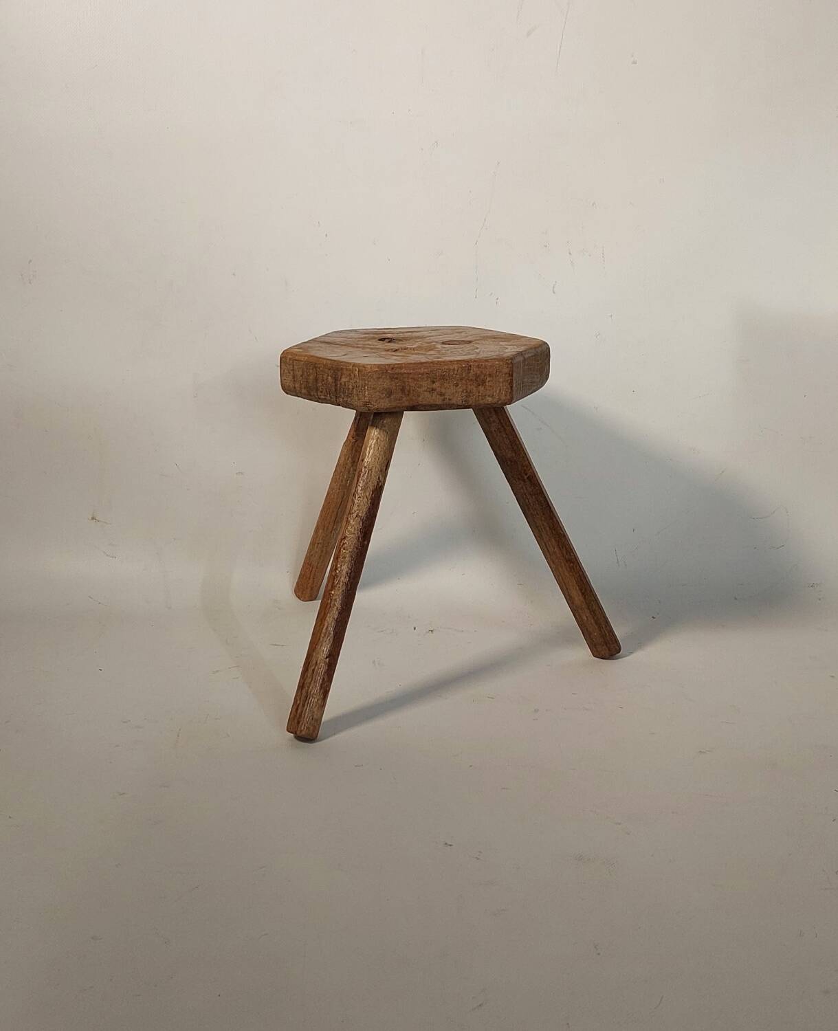 Small old mountain stool