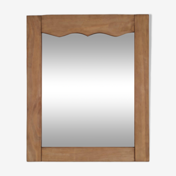 Miroir bois massif