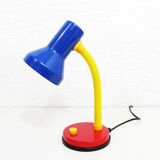 Multicolored desk lamp 1980