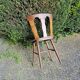 25 chaises de bistrot bois massif bois courbé