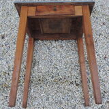 Country table in cherry tree