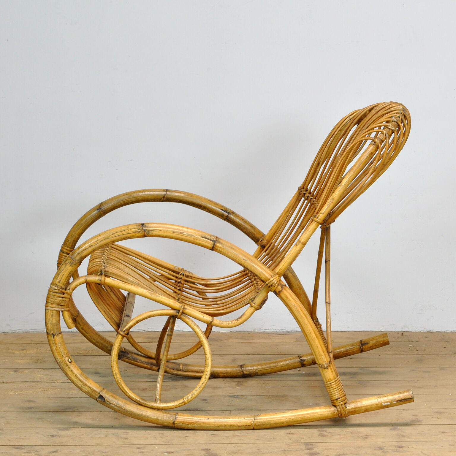 Rocking chair par Rohé Noordwolde, années 1960