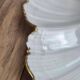 Servant Limoges Ribes – Gilded porcelain 6 shells