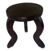 Tabouret tripode ethnique 