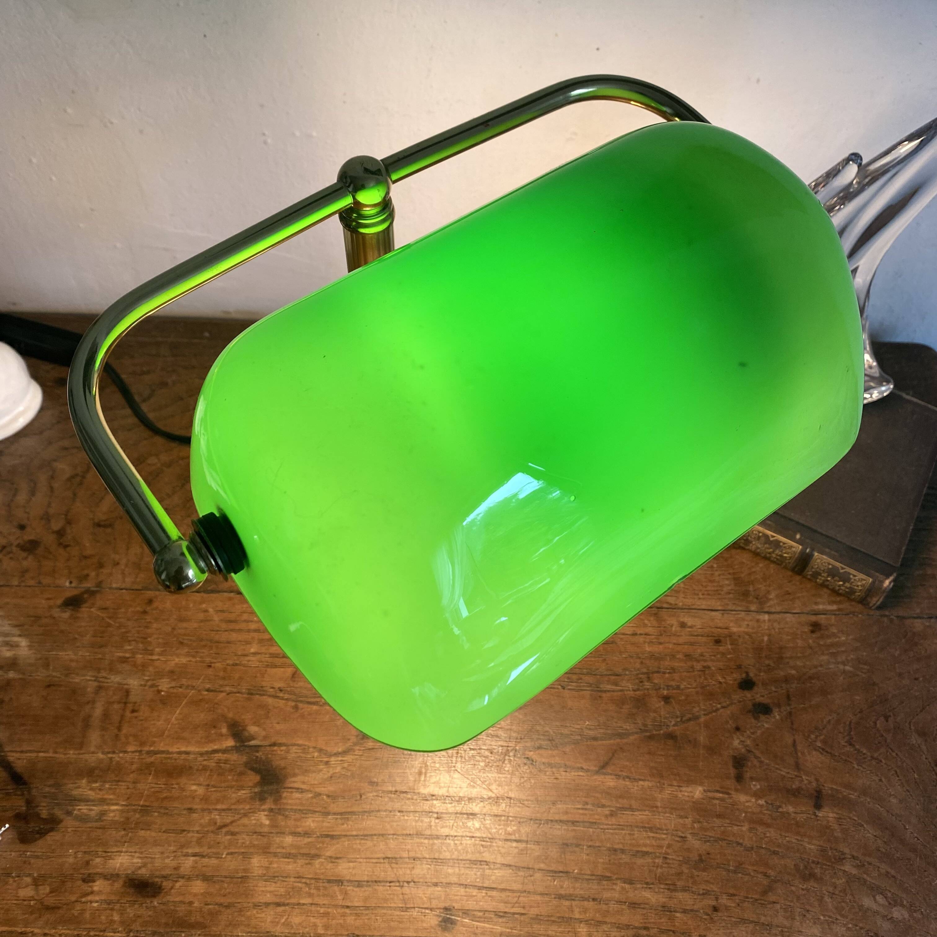 Retro notary lamp, banker lamp.