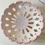 Louis Dage (1885–1961) large openwork tripod bowl