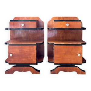 Paire tables chevet