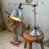 Artisanal bohemian chrome lamp