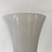 Vase moucheté ancien en verre de Clichy
