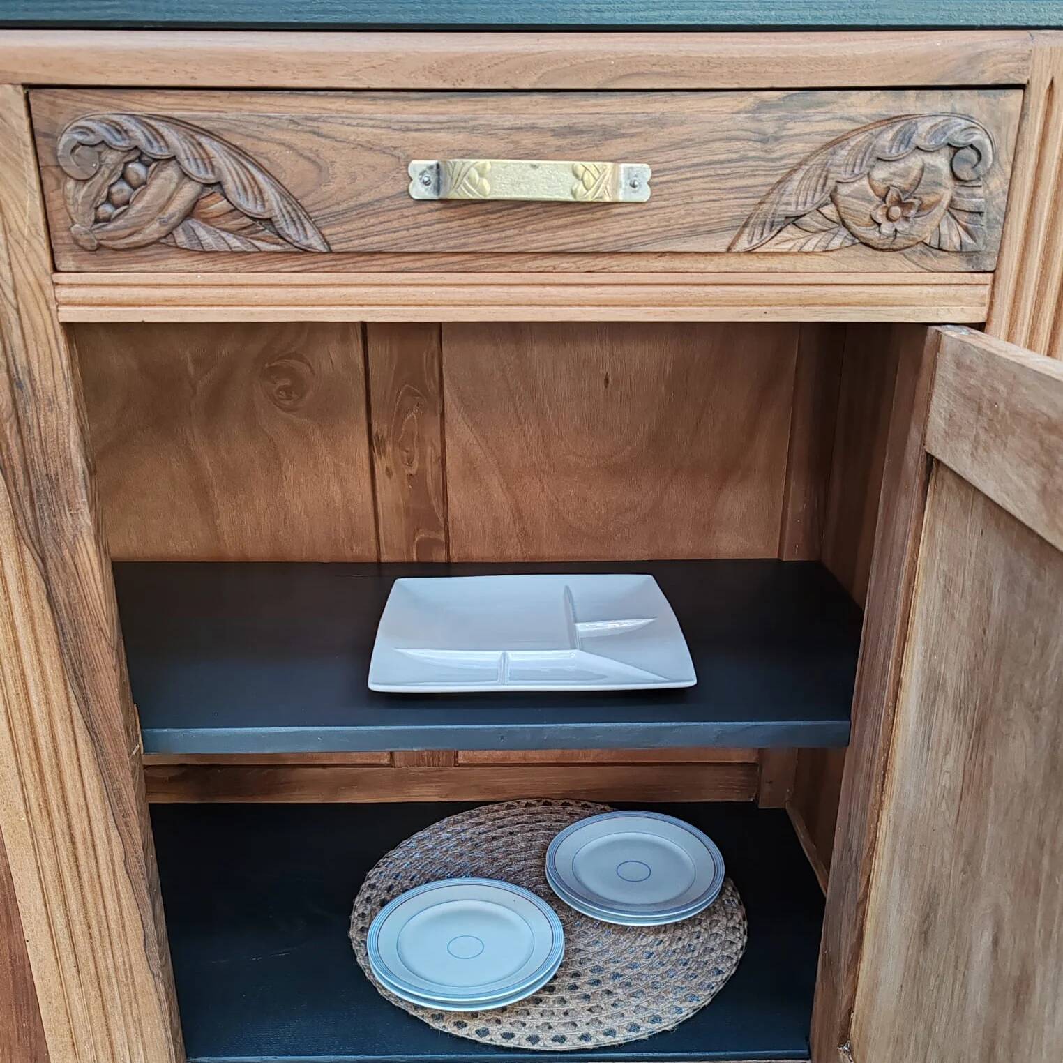 Art Deco two-body buffet