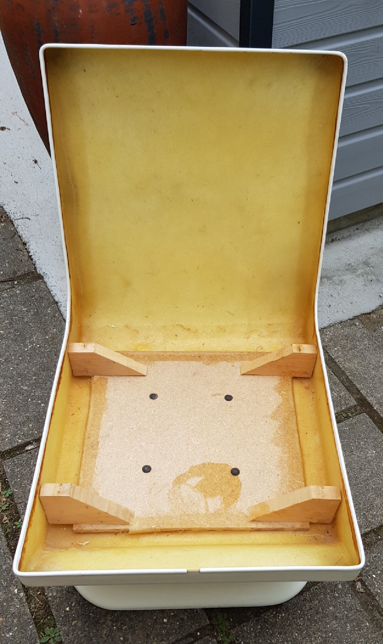 Armchair fiberglass 1970