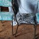 Series of vintage chrome chairs
