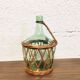 Demijohn wicker basket