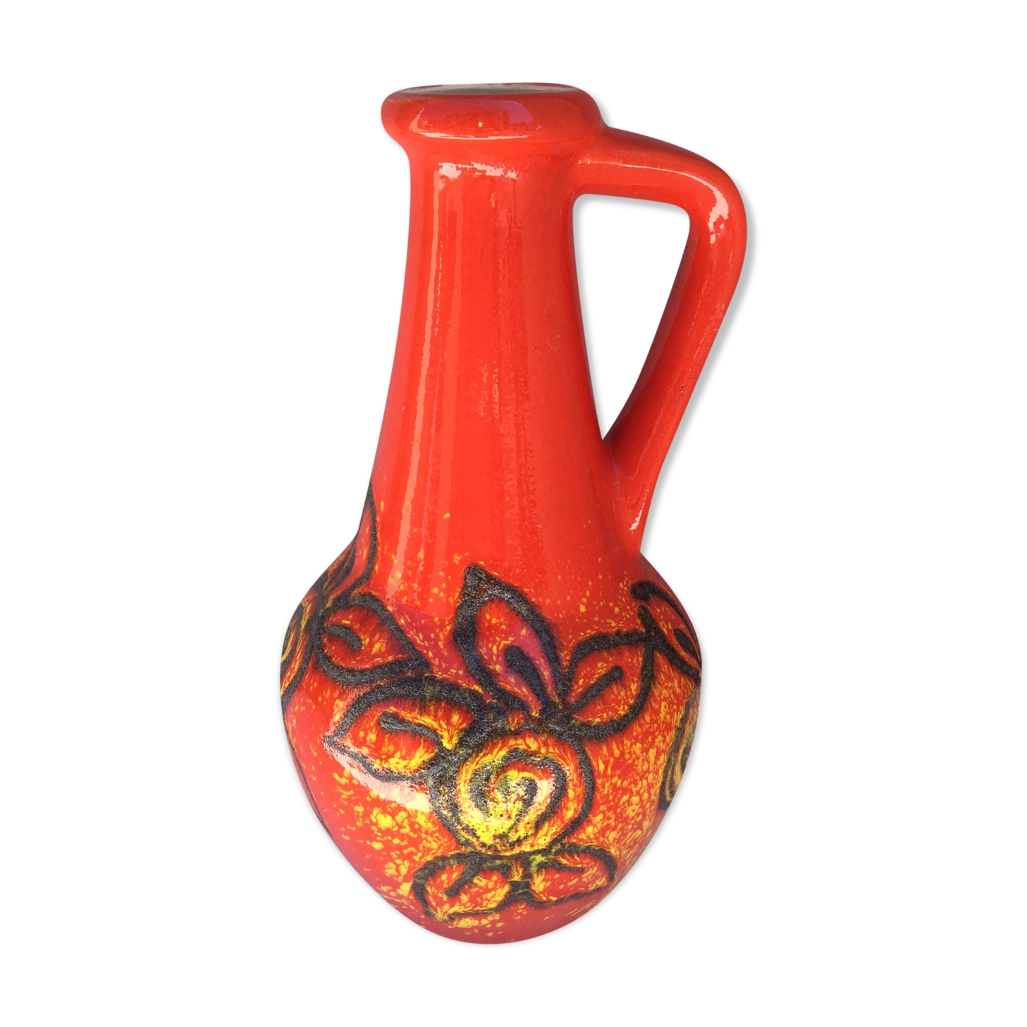 West Germany ceramic vase 1960s
