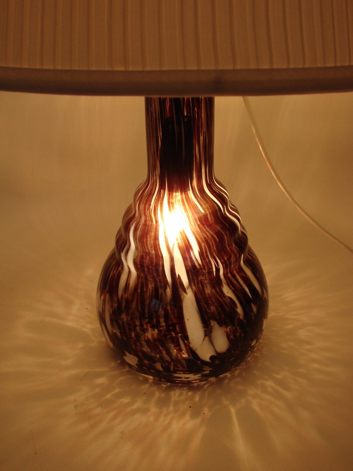 Bedside lamp, 1980s.