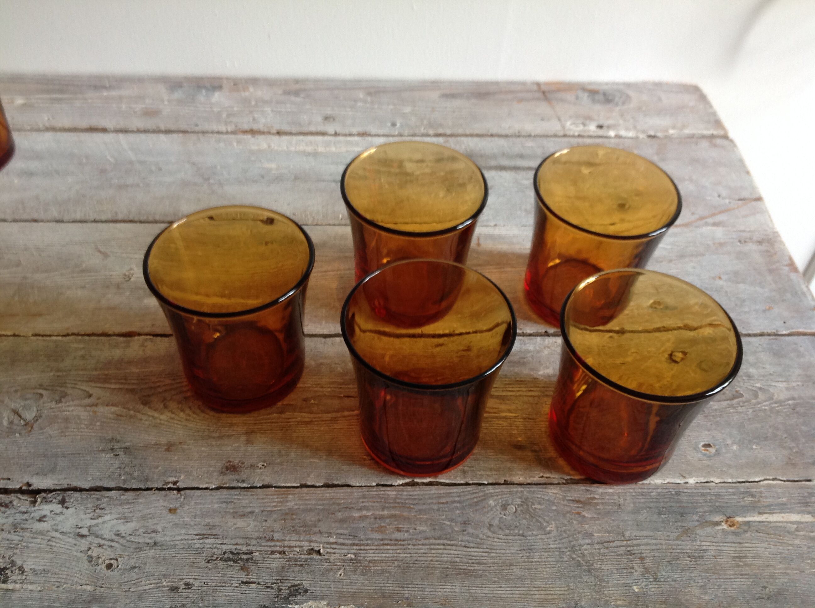 Lot of 11 vintage glasses