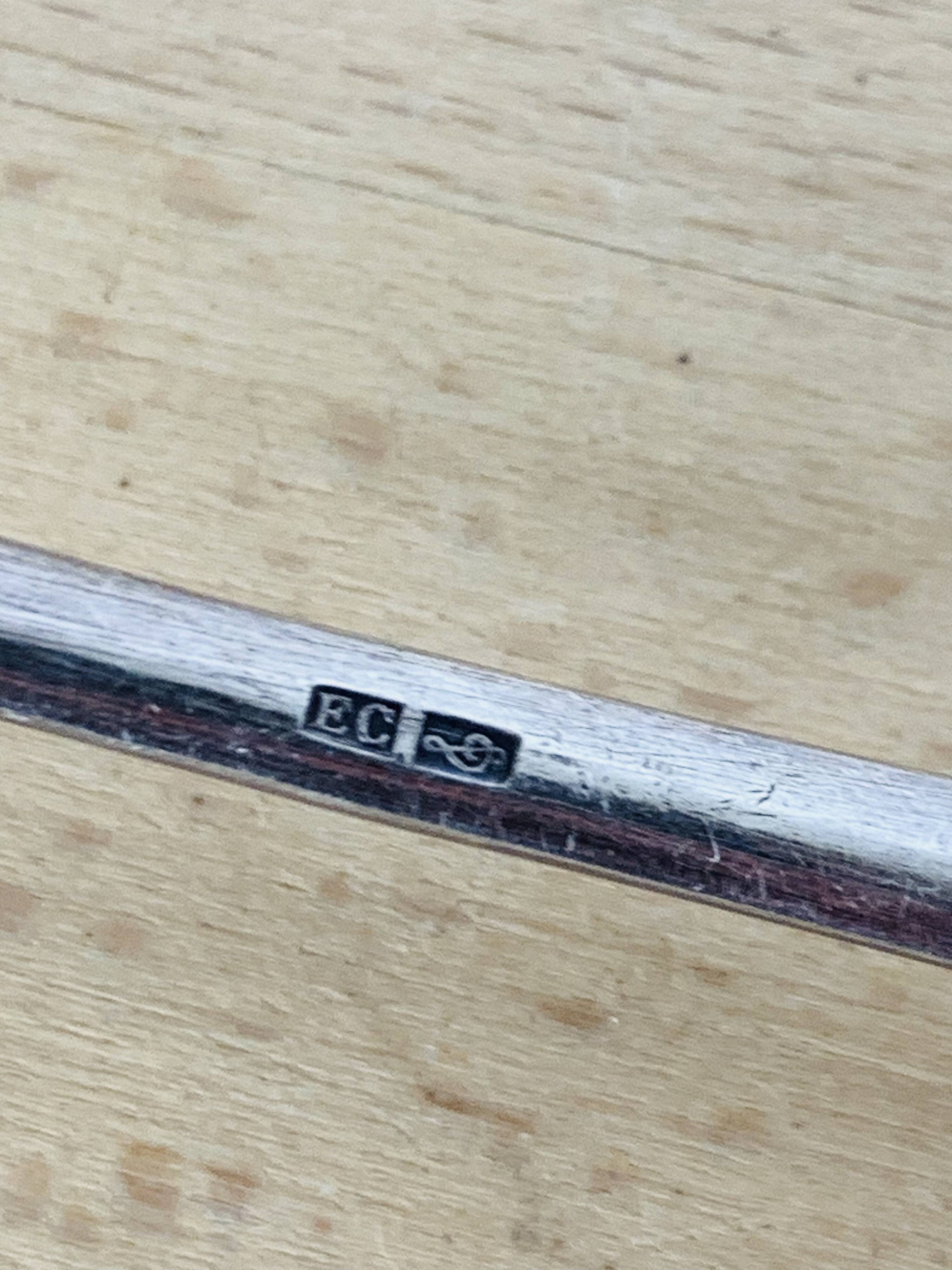 7 vintage silver plated forks and 7 spoons