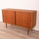 Vintage sideboard 60s in teak wood with two doors danish design