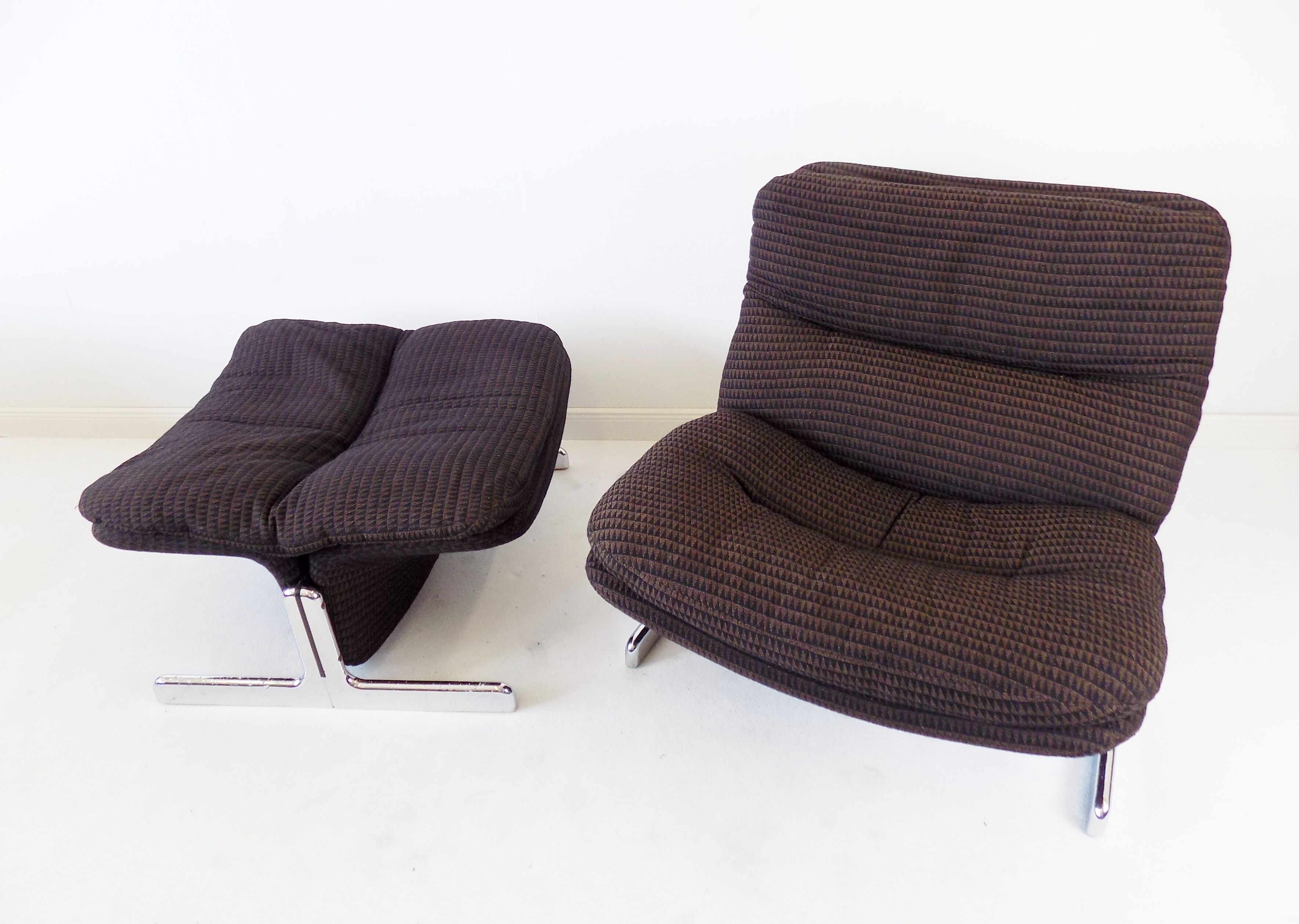 Chauffeuse Brunati Sandwich avec repose-pied par Ammanati & Vitelli