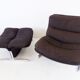 Chauffeuse Brunati Sandwich avec repose-pied par Ammanati & Vitelli