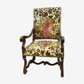 Louis xiv style armchair, 19th century