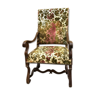 Louis xiv style armchair, 19th century