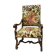 Louis xiv style armchair, 19th century
