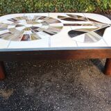 Roger Capron flower model coffee table