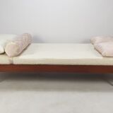 Teak Daybed with Dedar Cushions, 1960s