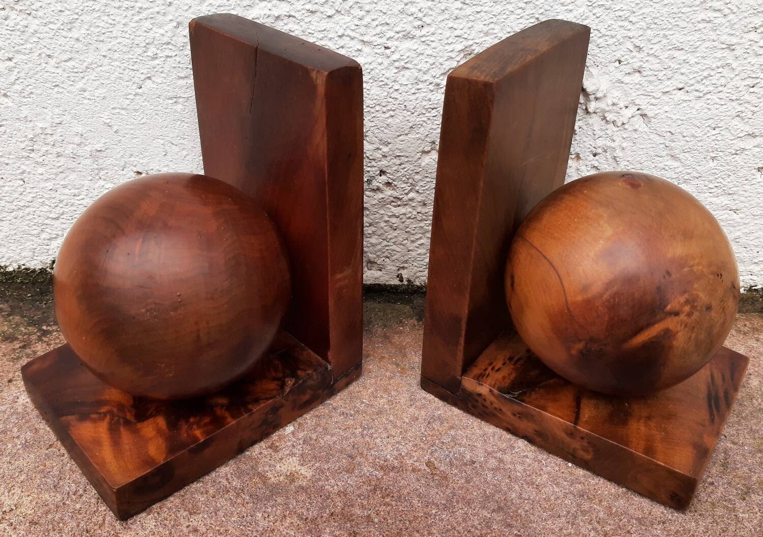 Pair of art deco bookends