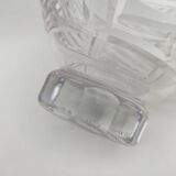 Daum Nancy crystal cup, cross of Lorraine.