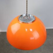 Lampe à Suspension Space Age Cabras par Luigi Massoni pour Guzzini, 1960s