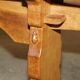 Pair of vintage dining room benches by Robert Mouseman Thompson