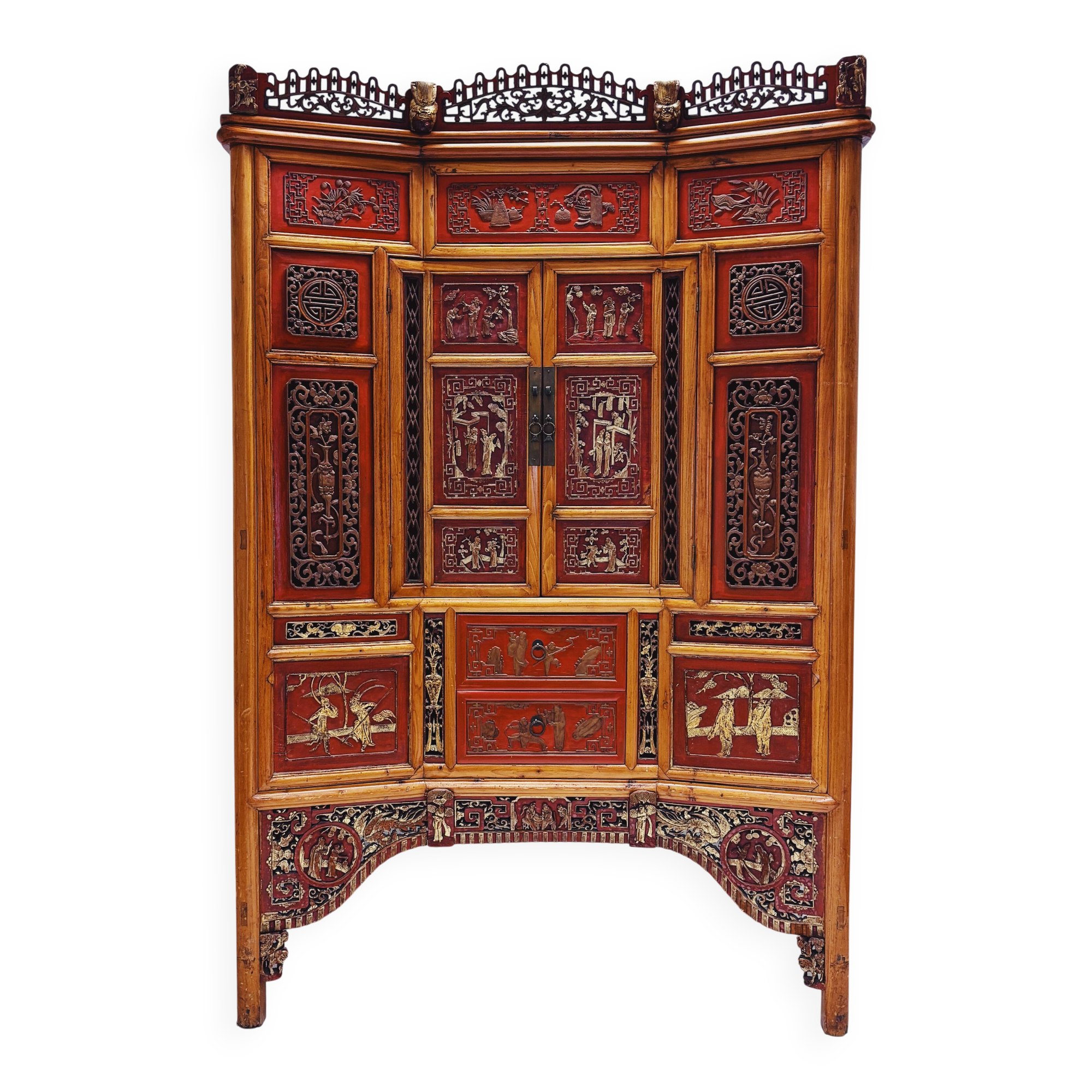 Cabinet de mariage chinois ancien