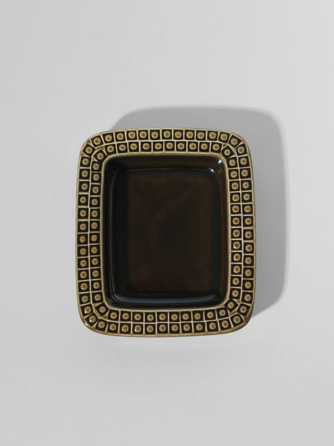 Gunnar Nylund Ceramic Glazed "Kub" Bowl, For Rörstrand, 1960s, Sweden